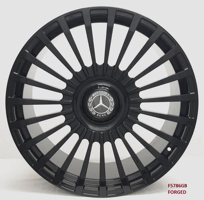 22'' FORGED wheels for Mercedes S63 4MATIC 2014-20 22x9/10.5" 5x112