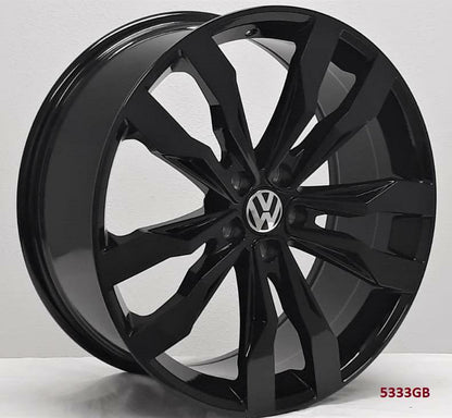 20'' wheels for VW ATLAS CROSS SPORT FWD 2020 & UP 5x112 20x8.5"