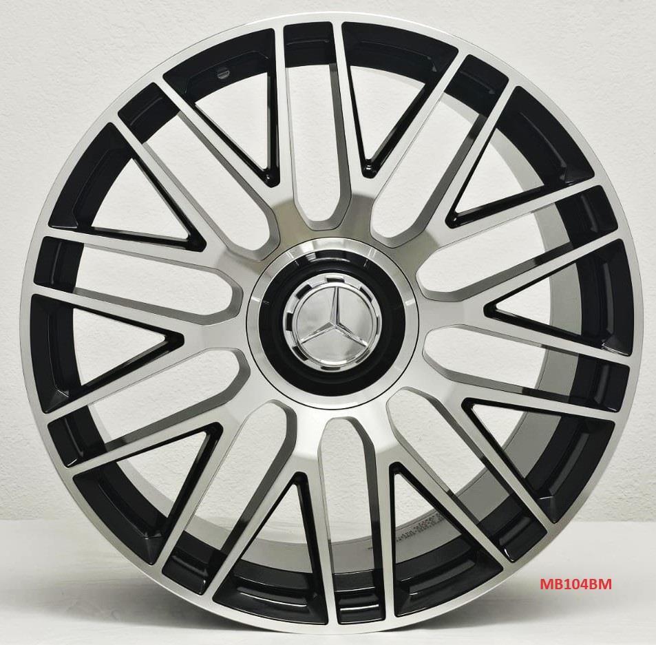 20'' wheels for Mercedes E350 SEDAN 2020 & UP (Staggered 20x8.5/9.5")