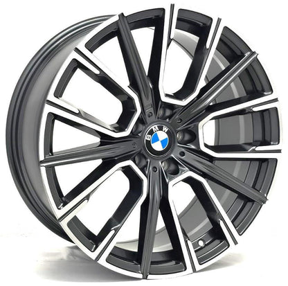 20'' wheels for BMW 528 535 550 XDRIVE 2012-16 5x120 (staggered 20x8.5/9.5)