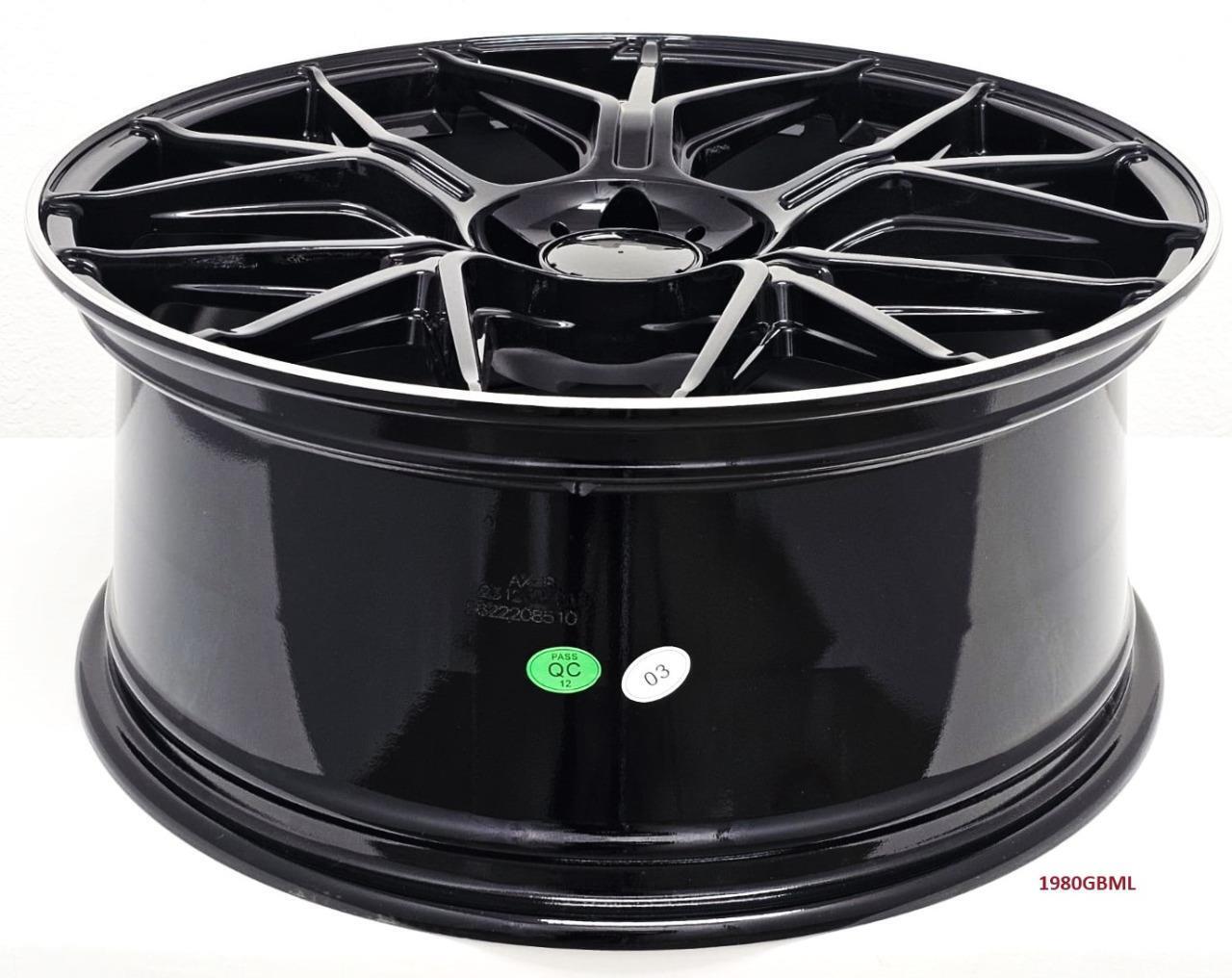 20'' wheels for Mercedes E350 SEDAN 2020 & UP (Staggered 20x8.5/9.5")