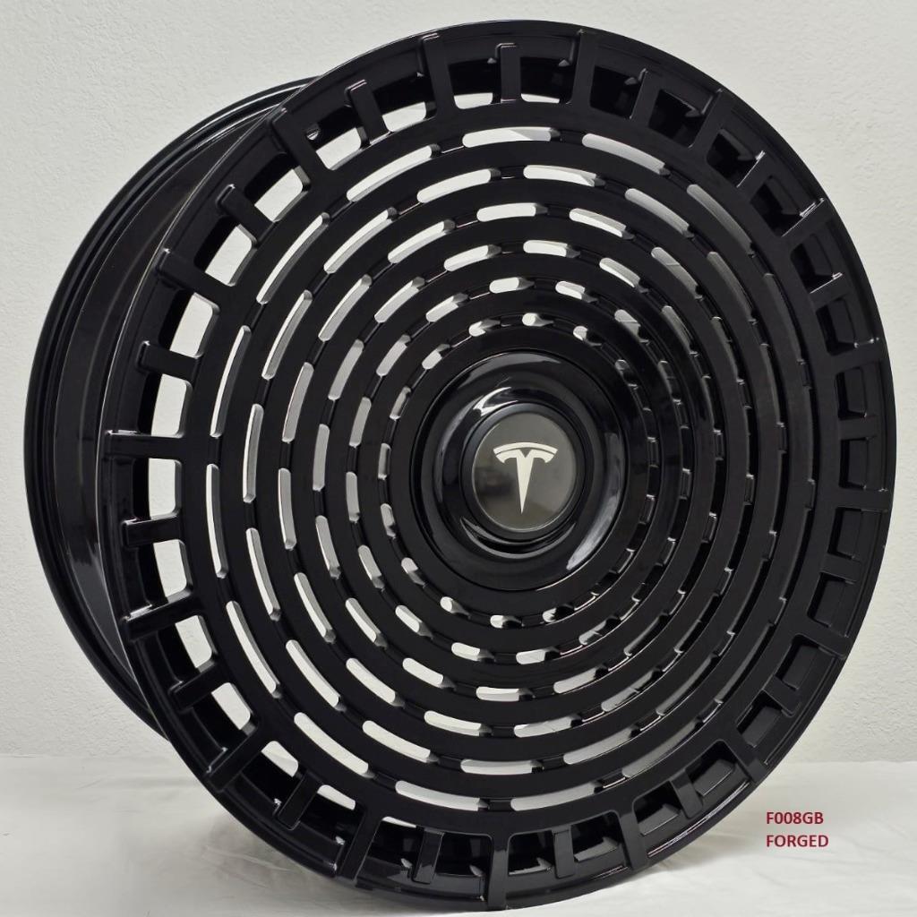 21" FORGED wheels for TESLA MODEL S LONG RANGE 2019 & UP ( 21x8.5"/21x9) 5x120
