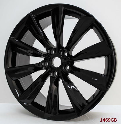 21" wheels fits TESLA MODEL S 85 P85 (staggered 21x8.5"/21x9")