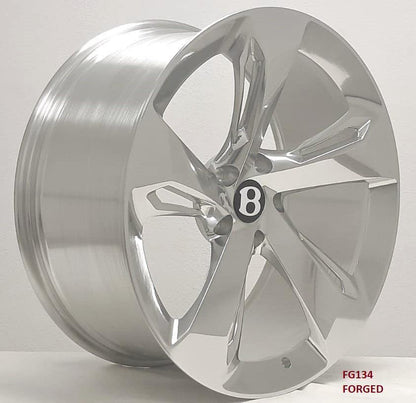 22'' FORGED wheels for BENTLEY BENTAYGA HYBRID 2020 TO 2022 22x10 5x130