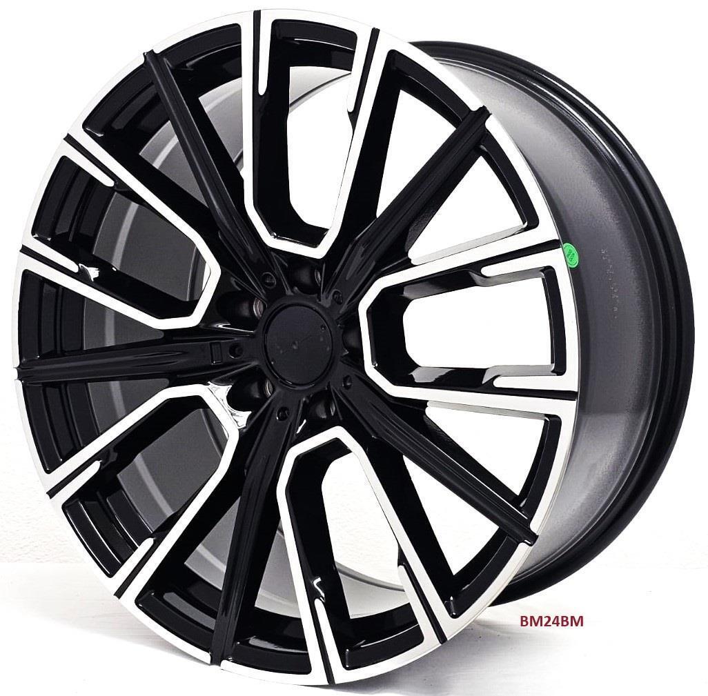 20'' wheels for BMW 550i, 550GT, 550i X-DRIVE 2012-16 5x120 20x8.5/9.5"
