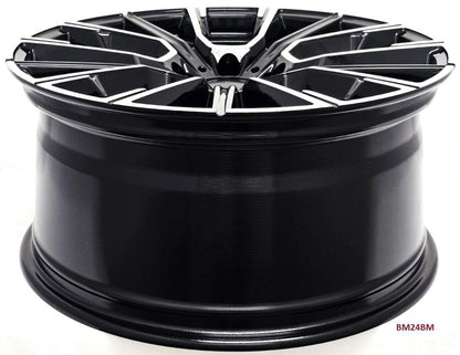 20'' wheels for BMW 528i, 528i X-DRIVE 2012-16 5x120 20x8.5/9.5"