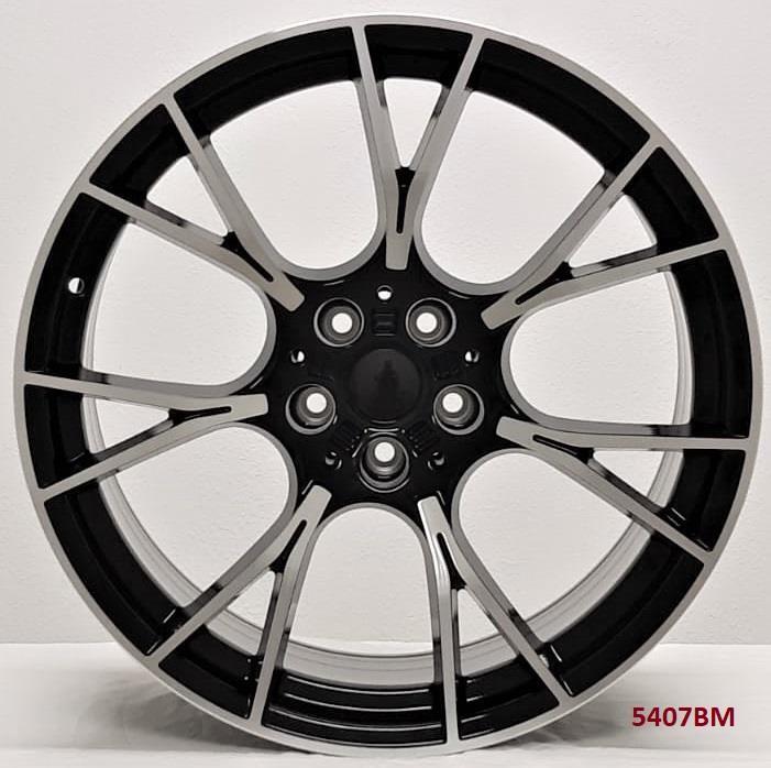 20'' wheels for BMW 528 535 550 XDRIVE 2011 & UP 5x120 staggered 20x8.5/9.5