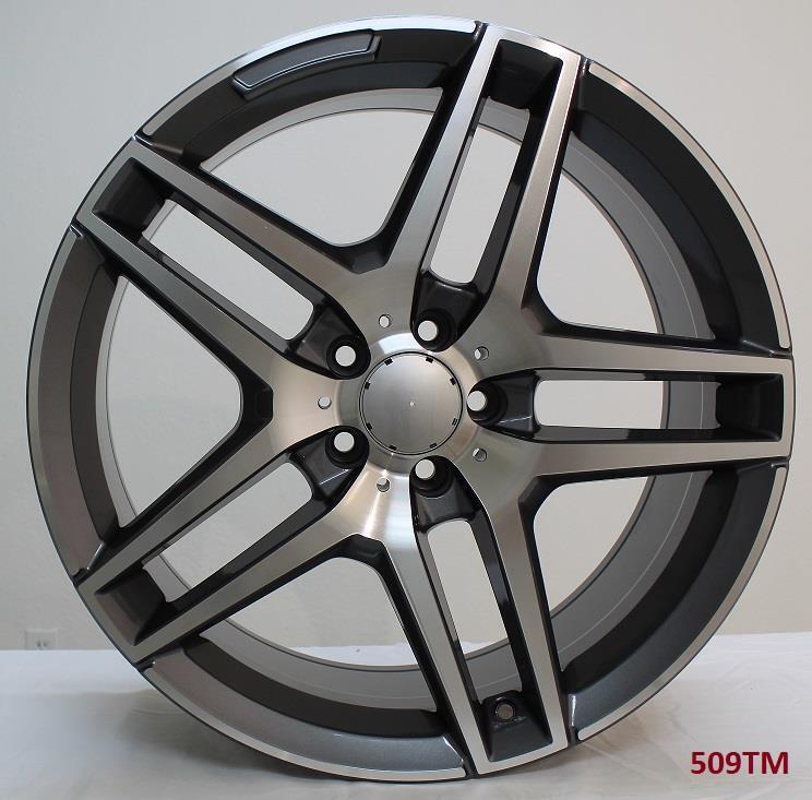 19'' wheels for Mercedes GLC300 4matic SUV 2016 & UP 19x8.5 5x112