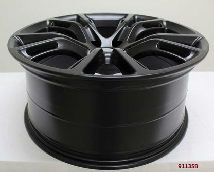 20'' wheels for JEEP GRAND CHEROKEE SRT8 4WD 2006-10 20x9"/20x10" SATIN BLACK