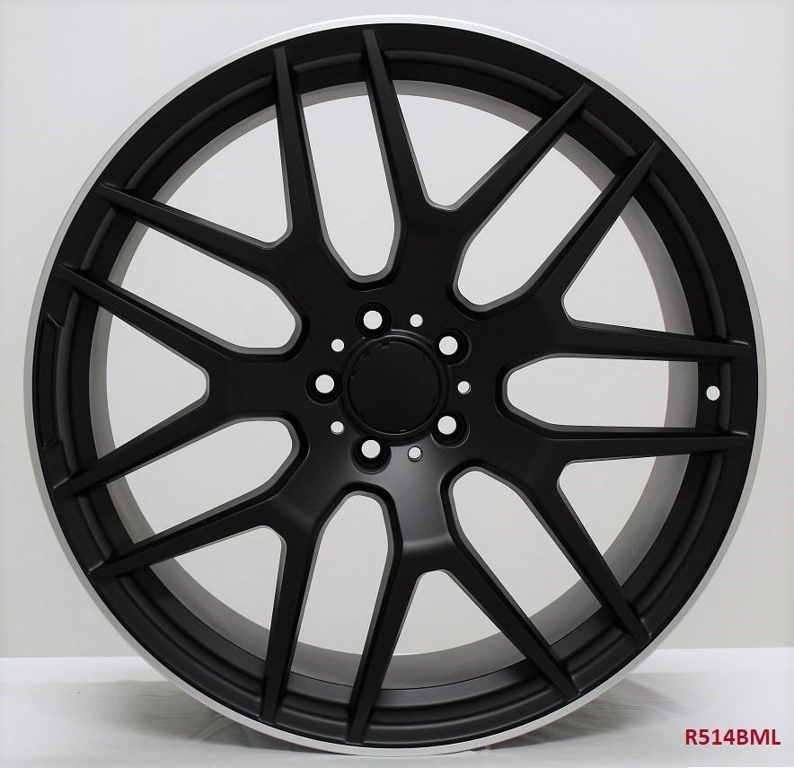 21'' wheels for Mercedes AMG GT4 COUPE 63S 2018-12 ( staggered 21x10/11) 5x112