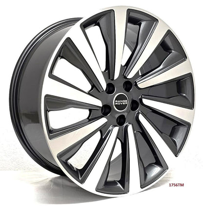 22" wheels for RANGE ROVER SPORT P550e (2024 MODEL) 5x120 22x9.5