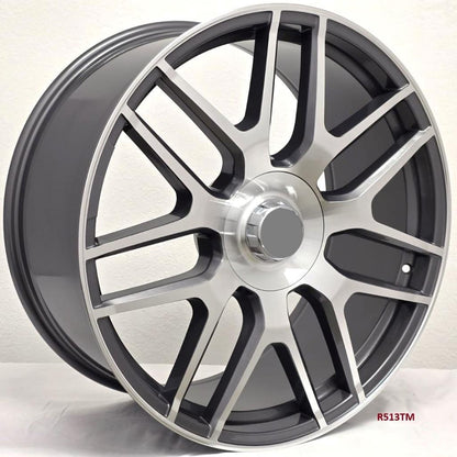 22'' wheels for Mercedes G-class G63 2013 to 2018 22x10" (4 wheels)