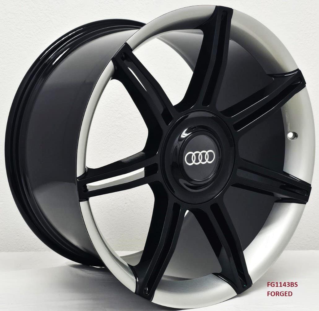 21'' FORGED wheels for AUDI E-TRON GT PRESTIGE 2022 & UP (21X9.5/21x11.5") 5x130
