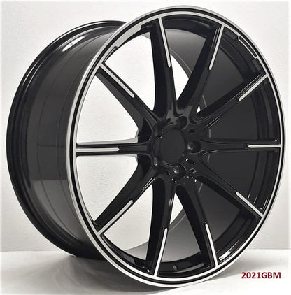 20'' wheels for Mercedes S500 4MATIC SEDAN 2021 & UP 20x8.5/9.5" 5x112