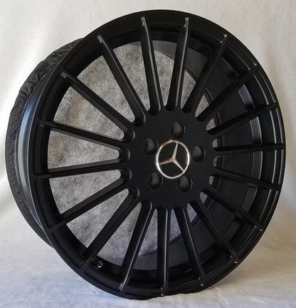 20'' wheels for Mercedes S-CLASS COUPE S550 S600 S63 S65 (Staggered 20x8.5/9.5)
