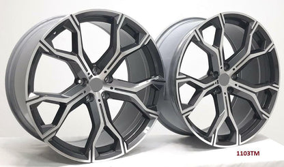 21'' wheels for BMW X5 X Drive 35i Base luxury M Sport X line 2014-18 5x120