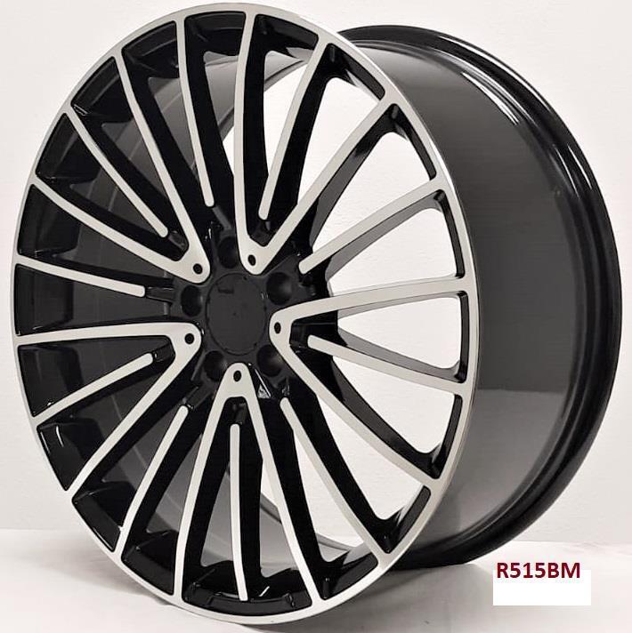 20'' wheels for Mercedes S560 4MATIC COUPE 2018-19 (Staggered 20x8.5/9.5)