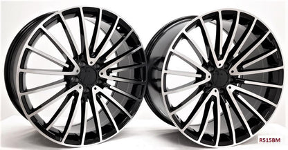 20'' wheels for Mercedes E550 SEDAN RWD 2010-13 (Staggered 20x8.5/9.5)