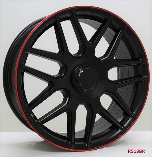 20'' wheels for Mercedes S450 4MATIC SEDAN 2018 & UP (Staggered 20x8.5/9.5)