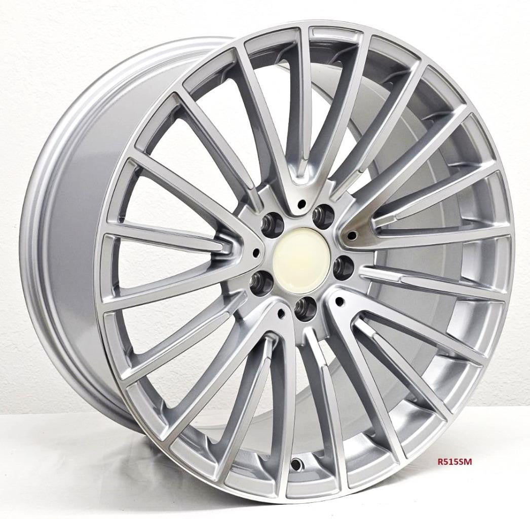 20'' wheels for Mercedes E450 4MATIC SEDAN 2019 & UP (Staggered 20x8.5/9.5)