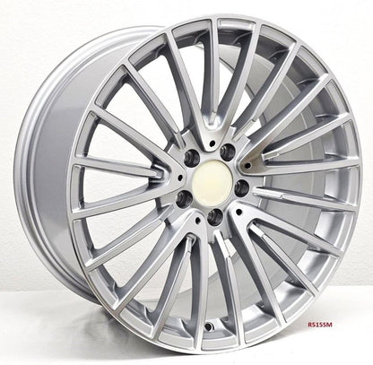 20'' wheels for Mercedes E450 4MATIC SEDAN 2019 & UP (Staggered 20x8.5/9.5)
