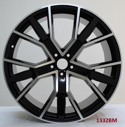 22'' wheels for AUDI Q4 E-TRON RWD 2022 & UP 5x112 22x9.5 +31mm