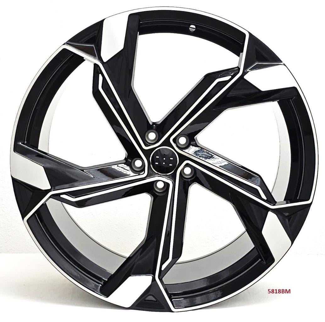 22'' wheels for AUDI SQ8 e-tron PRESTIGE 2024 & UP 5x112 22x9.5 +25MM