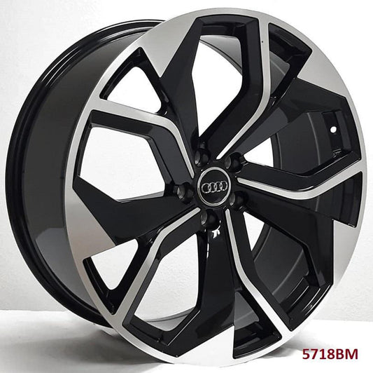 22'' wheels for AUDI e-TRON PREMIUM PLUS QUATTRO 2019 & UP 5x112 22x10 +20mm