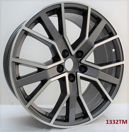 22'' wheels for AUDI e-TRON PREMIUM PLUS QUATTRO 2019 & UP 5x112 22x9.5 +31mm