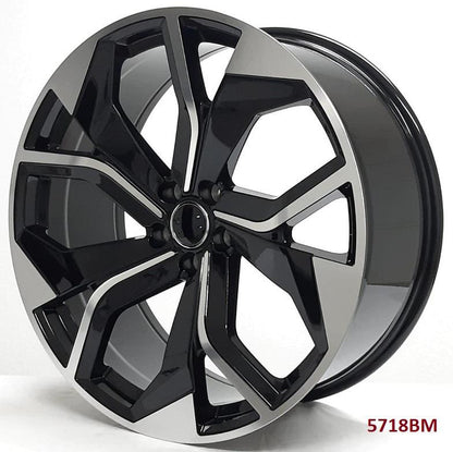 22'' wheels for AUDI Q7 3.0 PRESTIGE 2017 & UP 5x112 22x10 +20mm