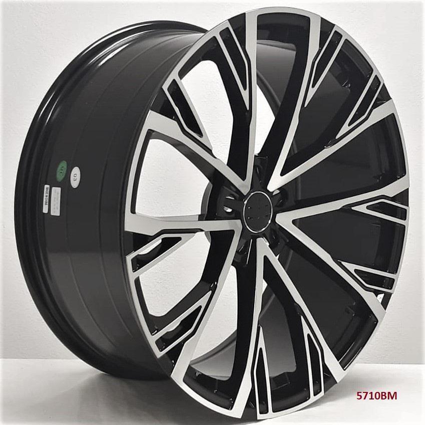 22'' wheels for AUDI Q7 3.0 PREMIUM 2017 & UP 22x9.5 5x112 +20MM LEXANI TIRES