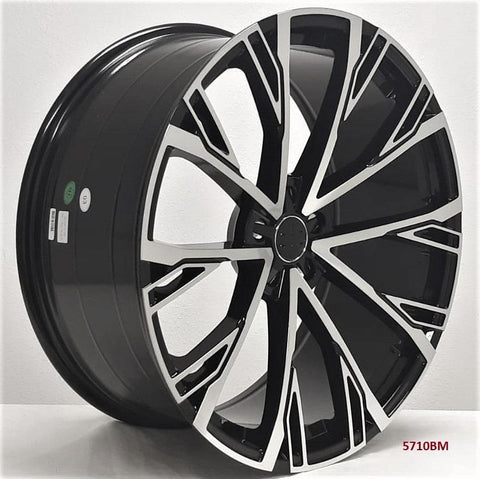 22'' wheels for AUDI Q8 3.0 PREMIUM 2019 & UP 22x9.5 5x112 PIRELLI TIRES