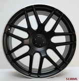 22'' wheels for Mercedes S550 SEDAN, 4MATIC 2014-17 (staggered 22x9/10") 5x112