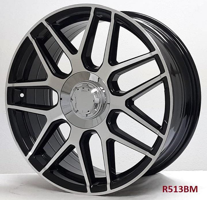 20'' wheels for Mercedes S550 SEDAN, 4MATIC 2014-17 (Staggered 20x8.5/9.5")