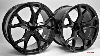 22'' wheels for BMW X6 S Drive 35i Base 2015-19 22x9.5/10.5" 5x120