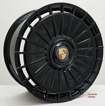21'' FORGED wheels for PORSCHE TAYCAN TURBO S CROSS TURISMO 2021 & UP 21X9.5/11"