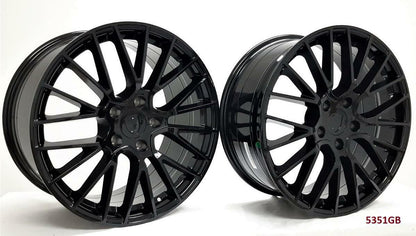 21'' wheels for PORSCHE CAYENNE TURBO COUPE 2020 & UP 21X9.5"/11" YOKOHAMA TIRES