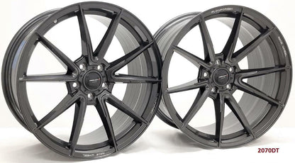 19" Flow-FORGED WHEELS FOR HYUNDAI GENESIS COUPE 2010-16 STAGGERED 19x8.5/9.5
