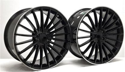 20'' wheels Mercedes CLS-CLASS CLS63 2007-18 (Staggered 20x8.5/9.5) LEXANI TIRES