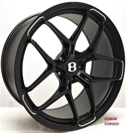 22'' FORGED wheels for BENTLEY BENTAYGA 2020 TO 2022 22x10 5x130