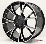20'' wheels for BMW 750i 2016 & UP 5x112 (staggered 20x8.5/10)