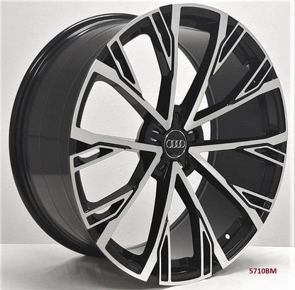 22'' wheels for AUDI Q8 3.0 PREMIUM PLUS 2019 & UP 22x9.5 5x112 +31MM