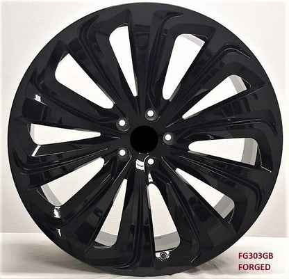 24'' FORGED wheels BENTLEY BENTAYGA HYBRID 2020/2022 24x10 5x130 VREDESTEIN TIRE