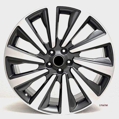 22" wheels for RANGE ROVER FULL SIZE P400 SE (2023 & UP) 22X9.5 PIRELLI TIRES