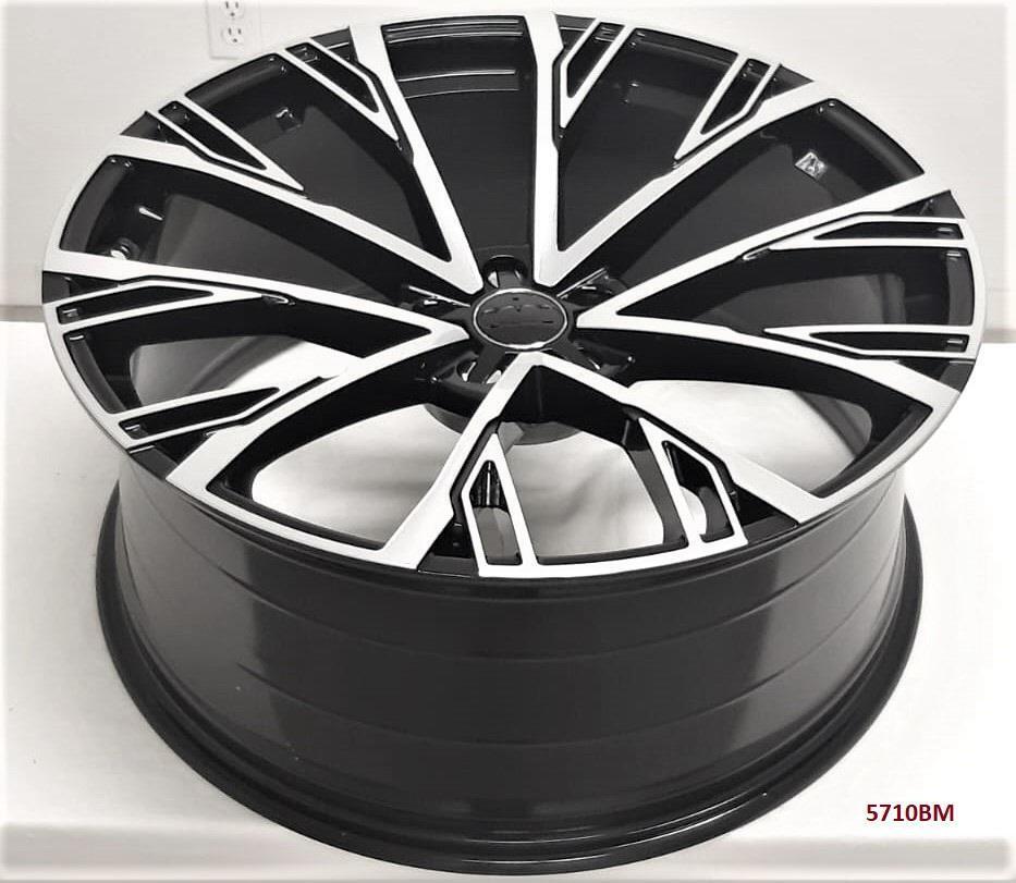 22'' wheels for Audi e-TRON PREMIUM QUATTRO 2019 & UP 5x112 22x9.5 +20MM