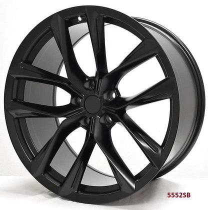 22" wheels fits TESLA MODEL X STANDARD RANGE 2019 & UP / 22x9"/10 PIRELLI TIRES