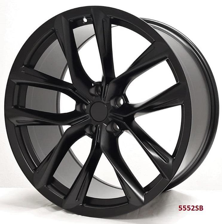 22" wheels fits TESLA MODEL S P85 2013-15 (staggered 22x9"/22x10") PIRELLI TIRES