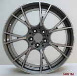 20'' wheels for BMW 750i, 750Li, 750i X-DRIVE 2009-15 5x120 staggered 20x8.5/10