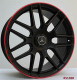 22'' wheels for Mercedes G-wagon G63 2013 to 2018 22x10" (4 wheels)