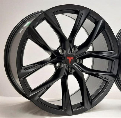 21" wheels fits TESLA MODEL S P85 2013-15 (staggered 21x9"/21x10") PIRELLI TIRES